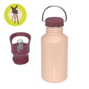 BIDON ZE STALI NIERDZEWNEJ 500 ML UNIQUE RÓŻOWY