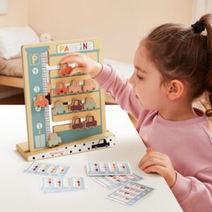 ZABAWKA LOGICZNA Z KARTAMI ZADAŃ – UKŁADANKA DLA DZIECI 36 MIES. +
