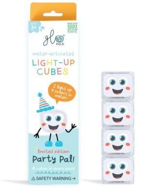 KOSTKI SENSORYCZNE ŚWIECĄCE W WODZIE PARTY PAL WIELOKOLOROWE