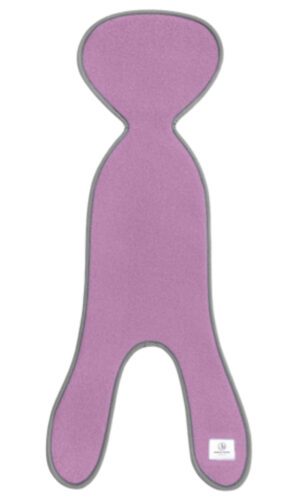 WEŁNIANA WKŁADKA DO FOTELIKA 0-13KG LAWENDA